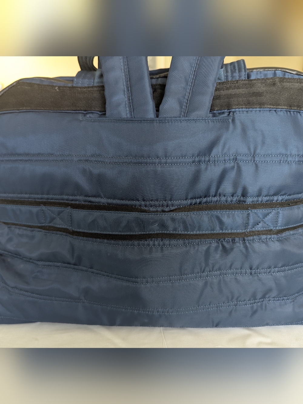 Lug Steamboat 3-in-1 Weekender Bag In Navy Blue - Picture 12 of 15